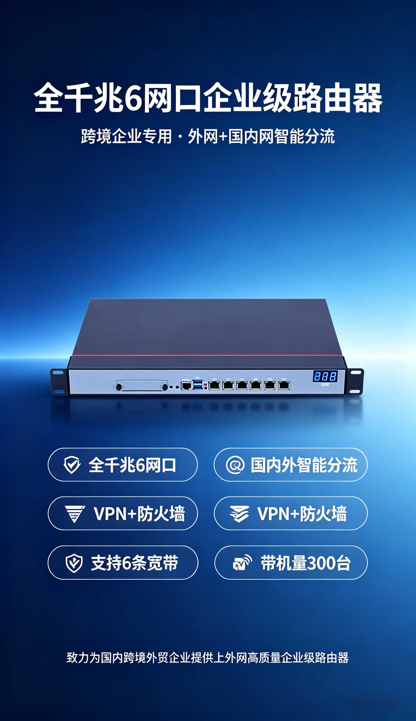 跨境直播企业级路由器