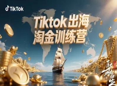 Tiktok出海淘金训练营，跨境电商TK实战变现Tiktok学堂TikTiok学堂